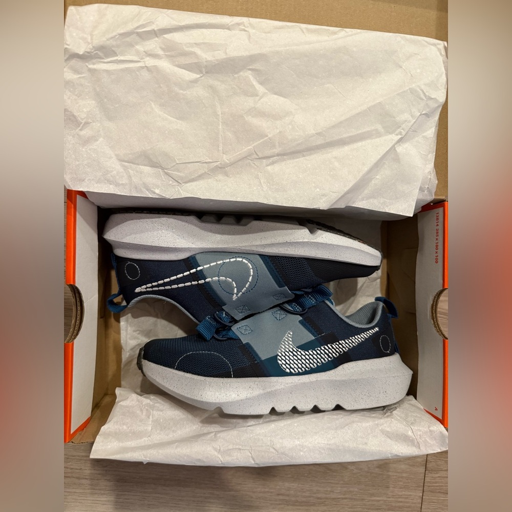 NIB Nike Sz. 2.5 Kids’ Blue Crater Impact Sneakers